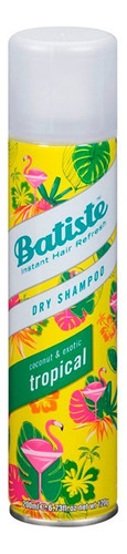 Shampoo Seco Batiste Tropical De Coco En Spray De 200ml Por 1 Unidad