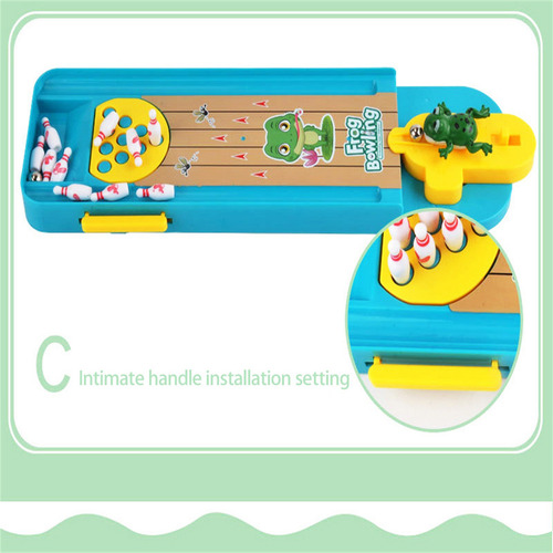 T Bowling Catapult Ball Toy Children's Desktop Shooting Game
