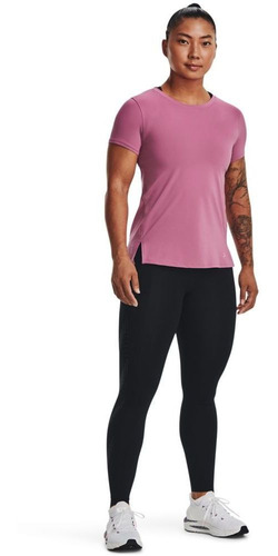 1369764-669 Ua Camiseta Manga Corta Mujer Ua Isochill Run La