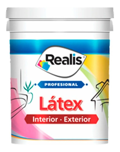 Latex Interior-exterior Realis 20 Lts Blanco Tienda Universo