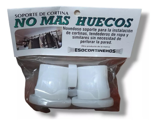 Soporte Para Cortinas Sin Huecos Para Tubos De 5/8 A 1 PuLG