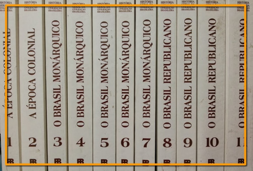 Historia Geral Da Civilização Brasileira 11 Volumes