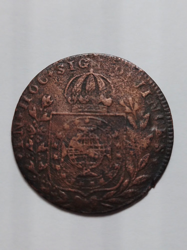 Moeda Cobre 20 Reis Ano 1825 R Mbc Lote 4166