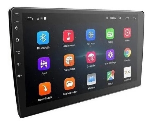 Radio Android 9 Pulgadas + Bisel Para Ssangyong Musso Rexton