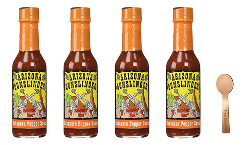 Arizona Gunslinger Habanero Salsa De Pimienta 5 Oz (paquete