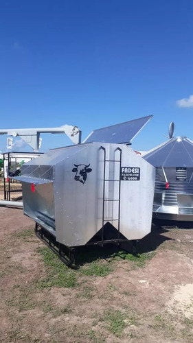 Comedero Rectangular Autoconsumo Para Ganado 6500 Kg