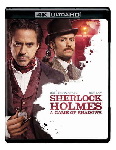 Sherlock Holmes Juego De Sombras 4k + Br Nueva Robert Downey