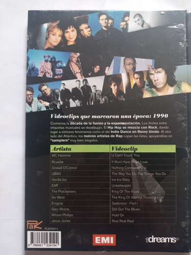 Libros+dvd Videoclips Que Marcaron Epoca.pack 90-91-92-93