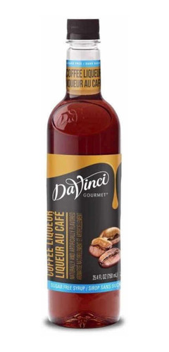 Davinci Gourmet Jarabe Sabor Licor De Café Sin Azúcar 750 Ml