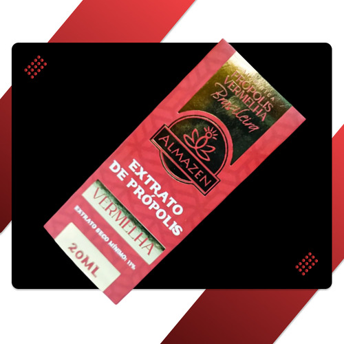 Extrato De Propolis Vermelho 20ml - Almazem