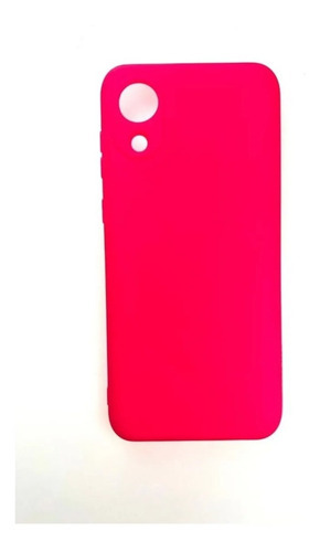 Case Capinha Case Ccs Aveludada Para Samsung Galaxy Cor Pink Galaxy A03 Core