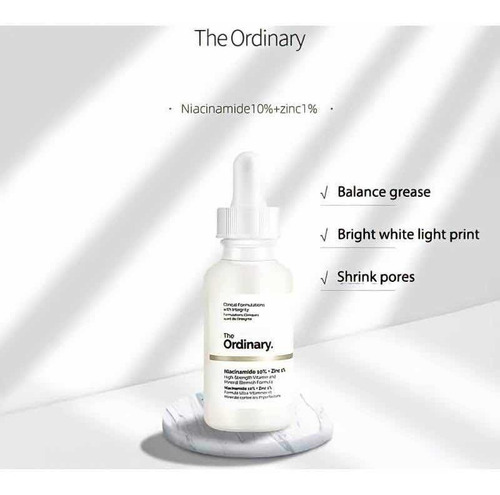 The Ordinary Niacinamide 10% + Zinc 1%, 30 Ml (+ Regalo)