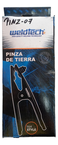 Pinza De Tierra 500 Amp Weldtech