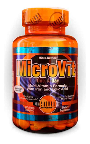 Multi Vitaminico Microvit Saturn 90 Comprimidos