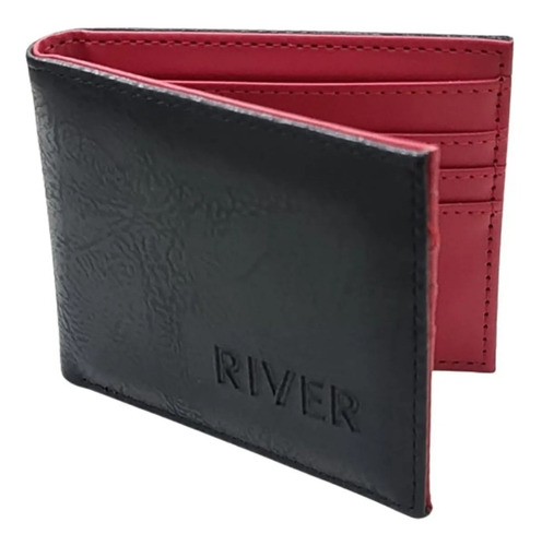 Billetera River Plate Hombre 100% Original Cuero Pu Licencia