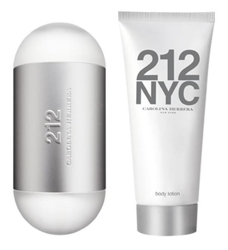 Kit de limpieza Ch 212 Nyc Edt Perf 100 ml + Hydra 100 ml