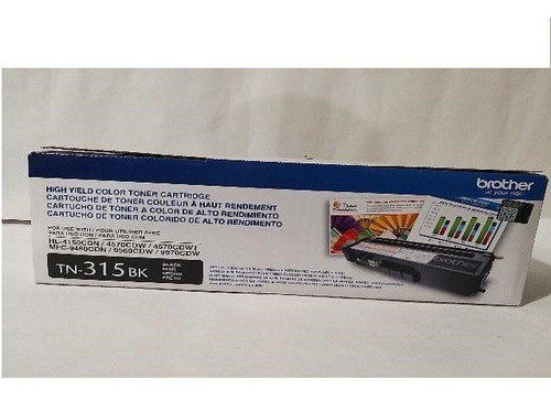 Toner Brother Tn315bk Color Negro