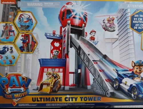Paw Patrol Torre De La Película Ultimate City Varios