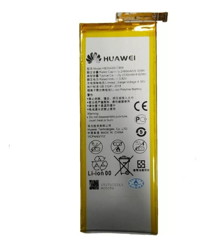 Bateria Huawei Ascend P7 Hb3543b4eb