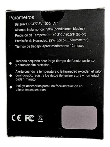 Termohigrometro Sensor Kif Medidor Temperatura Humedad Wifi