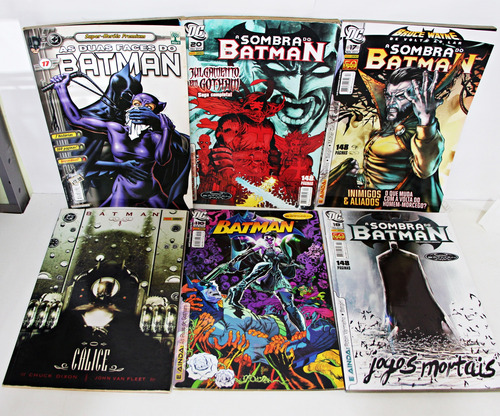 Hq Lote Com 14 Gibis Batman - Ver Fotos - Dc (Usado)