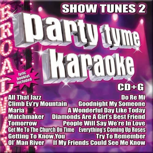 Party Tyme Karaoke - Show Tunes 2 (16-song Cd+g)