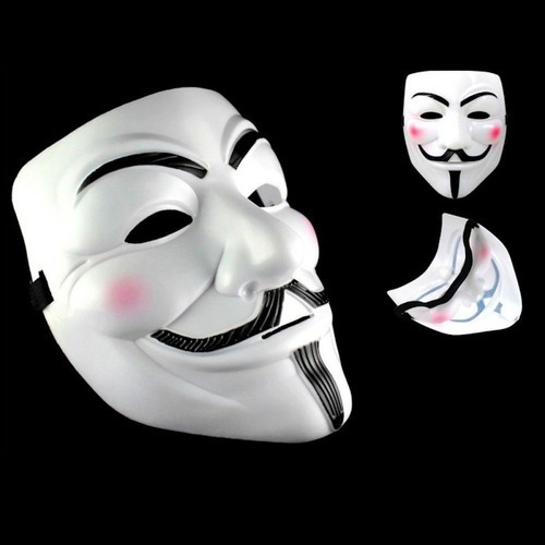 Máscara en V de la venganza - Anonymous Vendetta Gvoouy Fawkes 10un