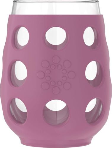Lifefactory Copa De Vino Con Funda Protectora De Silicona, 4
