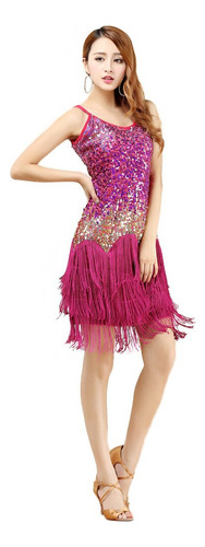 Vestidos De Baile Latino Sling Para Mujer Para Bailar Salsa