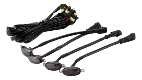 Luces Led Amarillas Lujo Para Persiana Parrilla Tipo Ford X4