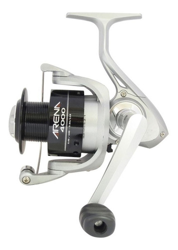 Imagen 2 de 4 de Reel frontal Marine Sports Arena 4000 FD derecho/izquierdo color plateado