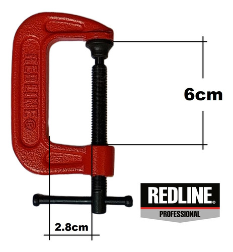 Prensa C 2 Pulgadas 50 Mm Redline El Mejor Precio