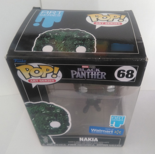 Funko Pop Lote Black Panther Art Series Shuri #69, Nakia #68 (Usado)