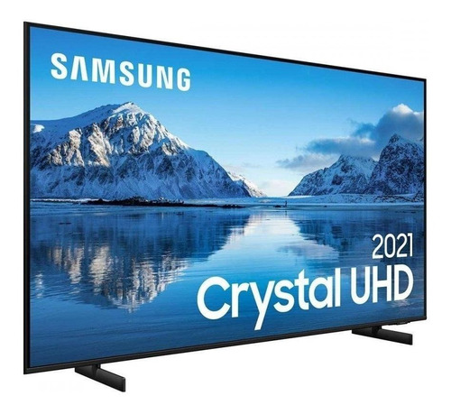 Imagem 2 de 4 de Smart TV Samsung UN55AU8000GXZD LED 4K 55" 100V/240V