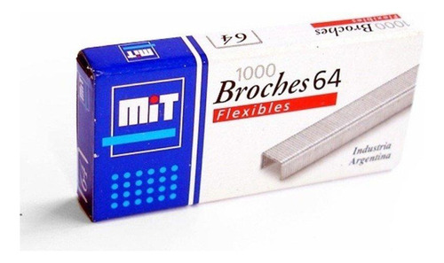 Broches 64 Mit Flexible 10 Cajas X 1000 Broches Abrochadora