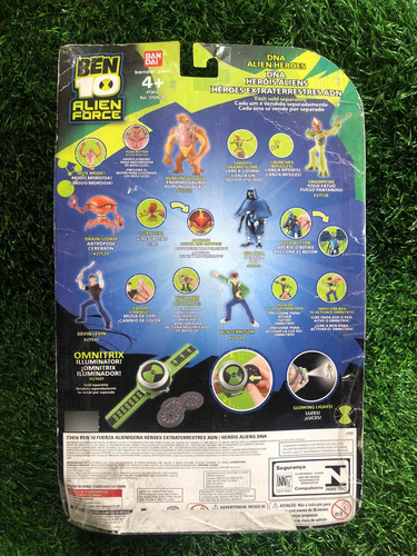 Fuego Pantanoso Alien Force Ben 10 Bandai (Reacondicionado)