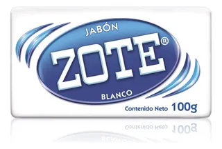 Jabón En Barra Zote Caja 60 Piezas 100 Gr