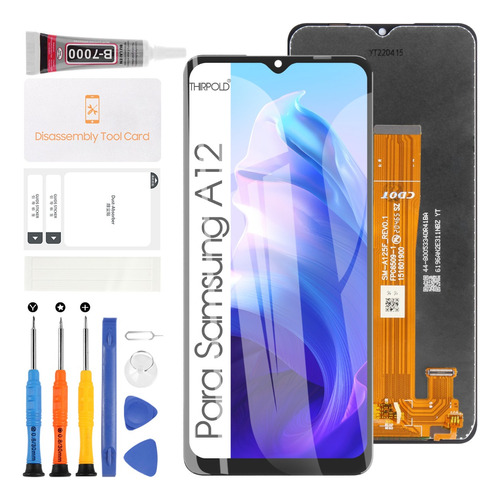 Pantalla Táctil Lcd Original Para Samsung A12 Sm-a125f A125m