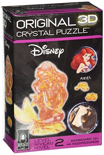 Rompecabezas 3d Crystal Puzzle Disney Ariel Colección Sirena