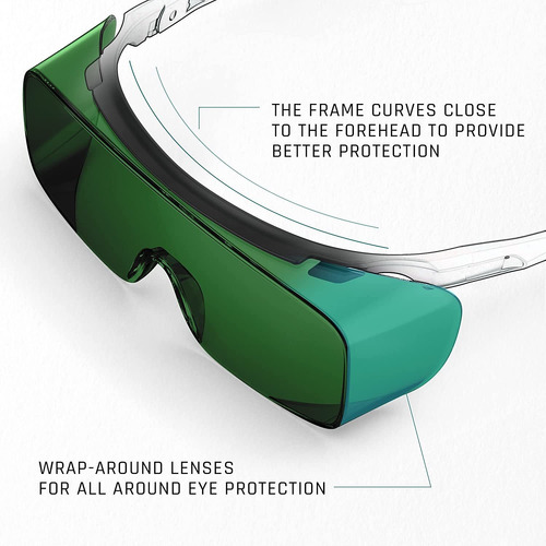 Torege Gafas De Seguridad Láser Sobre Gafas, Ipl 200nm-2000n