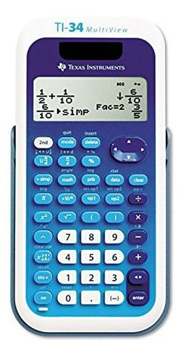 Calculadora Científica Multiview Ti34 De Texas Instruments