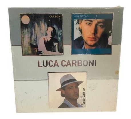 Luca Carboni  Trilogy's Box Cd Eu Nuevo