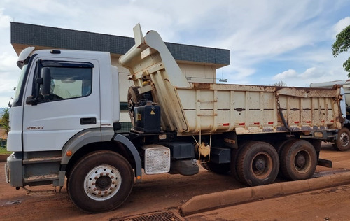 Imagem 13 de 25 de Mercedes-benz Axor 2831 6x4 Ano 2013 Caçamba Traçado