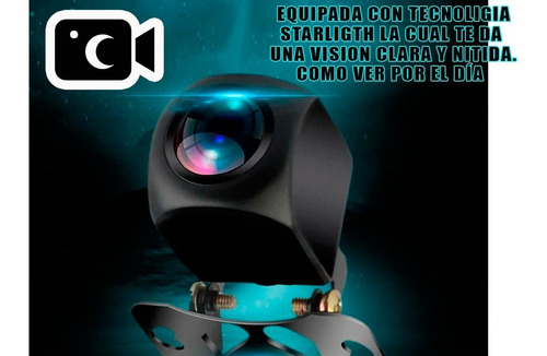 Imagen 5 de 10 de Camara De Reversa 170 Grados Rca Automatica Hd Universal