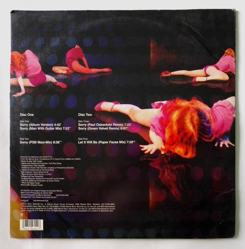 Madonna Sorry (remixes) Vinil Double Maxi Single Dj 90´s 42 (Usado)