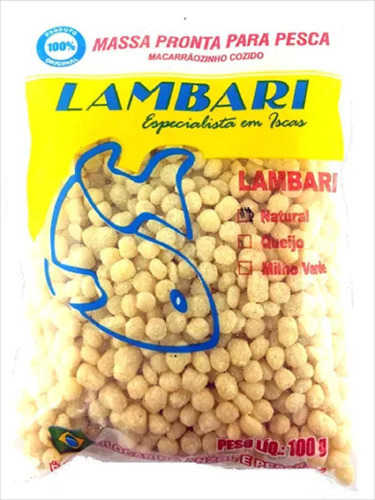 Macarrao Para Pesca Lambari - 100 Gr