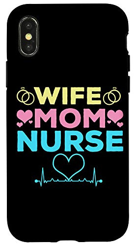 Funda Para iPhone X/xs Hospital Nursery Women Medicine Heart