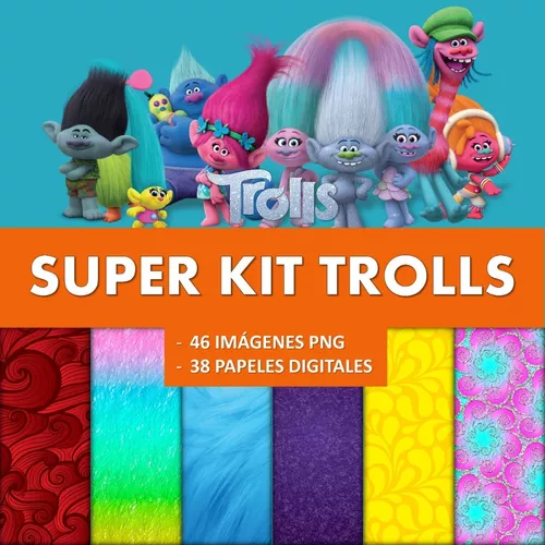Kit Trolls 44 Imagens Em Png + 71 Jpg