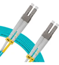 Comprar Kit Com 3 Cordões Ópticos Lc Lc Duplex Mmf 20m Om3 Miljet