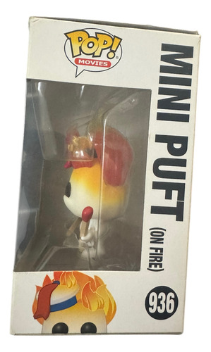 Funko Pop! Ghostbusters Afterlife - Mini Puft On Fire #936 (Usado)